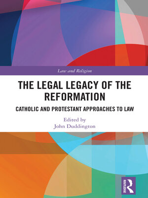 cover image of The Legal Legacy of the Reformation